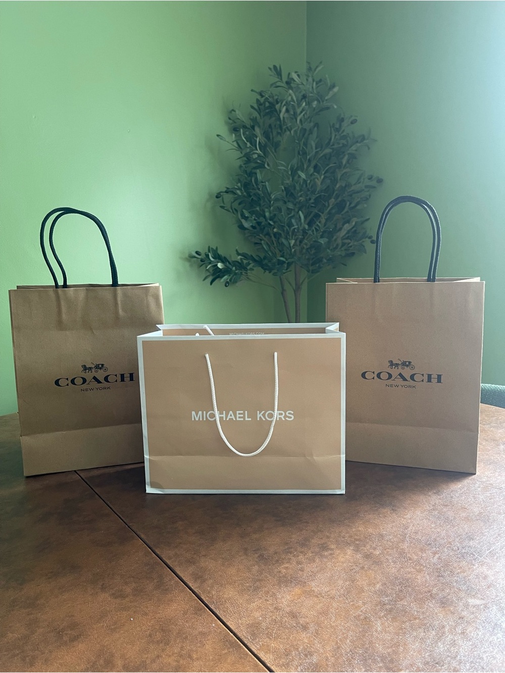 Designer shopping bags